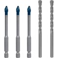 Produktbild von Bosch - EXPERT HEX-9 HardCeramic Bohrer Mixed Set, 6mm, 5-teilig (2608900596)