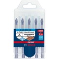 Produktbild von Bosch - EXPERT HEX-9 HardCeramic Dachziegel-Bohrer-Set, 6mm, 5-teilig (26089005