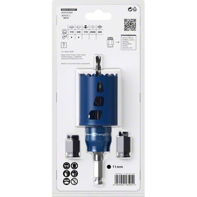 Produktbild von Bosch - EXPERT Tough Material Lochsäge-Starter-Set, 51 x 60 mm (2608900449)