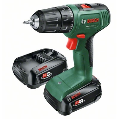 Produktbild von Bosch - Akku-Bohrschrauber EasyDrill 18V-40, 2 x Akku PBA 18V 1.5Ah (06039D8002