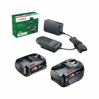 Produktbild von Bosch - Starter-Set 18V (2.0 Ah + 4.0 Ah + AL 18V-20) (1600A027U9)