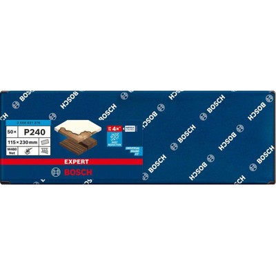 Produktbild von Bosch - Schleifblatt M480 Net, Best for Wood and Paint, 115 x 230mm, 240 (26086