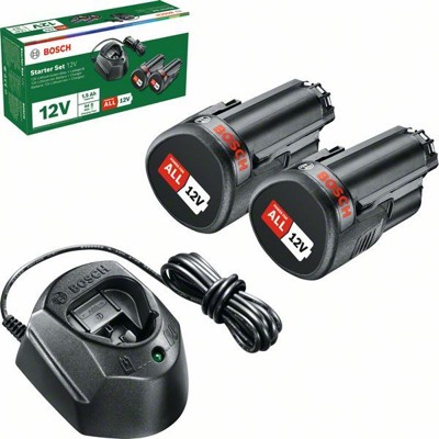 Produktbild von Bosch - Starter-Set 12 V (2 x 1,5 Ah & GAL 1210 CV) (1600A01L3E)