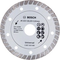 Produktbild von Bosch - Diamanttrennscheibe Turbo, Durchmesser: 115mm (2607019480)