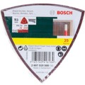 Produktbild von Bosch - Schleifblatt-Set für Deltaschleifer, 25-teilig, 6 Löcher, 93mm, 60 - 24