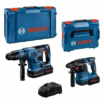 Produktbild von Bosch - Combo Kit 2-tlg. 18V: GBH 18V-22/GBH 18V-36C (BT), 2 x Akku, Schnelllad