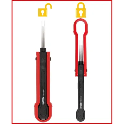 Produktbild von KSTOOLS® - Kabel-Entriegelungswerkzeug für Rundstecker und Rundsteckhülse 5,5mm