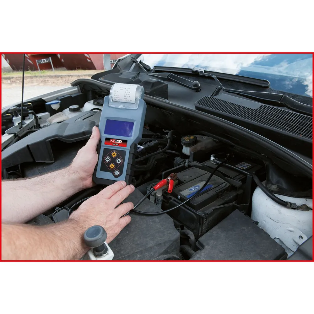 KSTOOLS 12V Digital-Batterie- und Ladesystemtester mit integriertem Drucker Produktbild img6 L