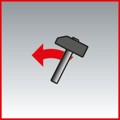 Produktbild von KSTOOLS® - Druckluft-Meißelhammer-Satz Vibro-Impact, 6-teilig 515.3880