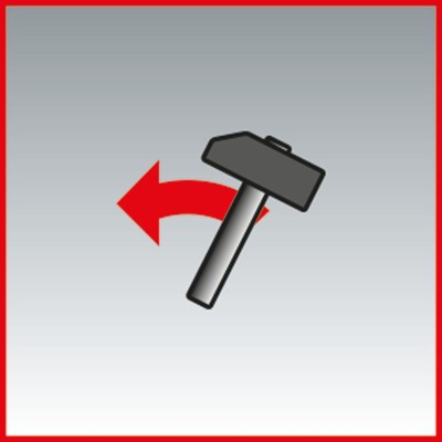 Produktbild von KSTOOLS® - Druckluft-Meißelhammer-Satz Vibro-Impact, 6-teilig 515.3880