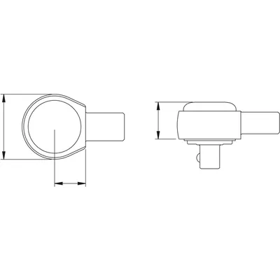 Produktbild von KSTOOLS® - 14x18mm Einsteck-Umschaltknarre, 1/2