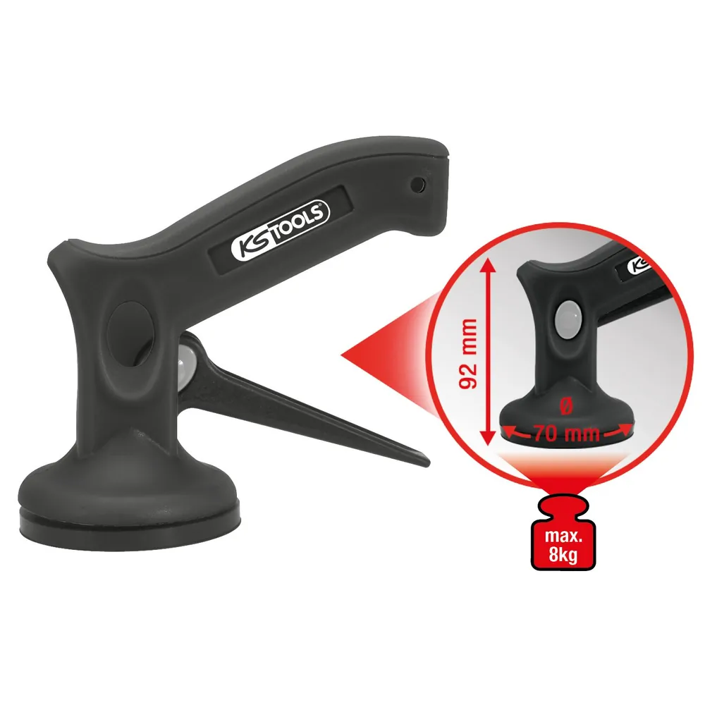 KSTOOLS Einhand-Mini-Saugheber, 8kg, Ø 70mm Produktbild img8 L