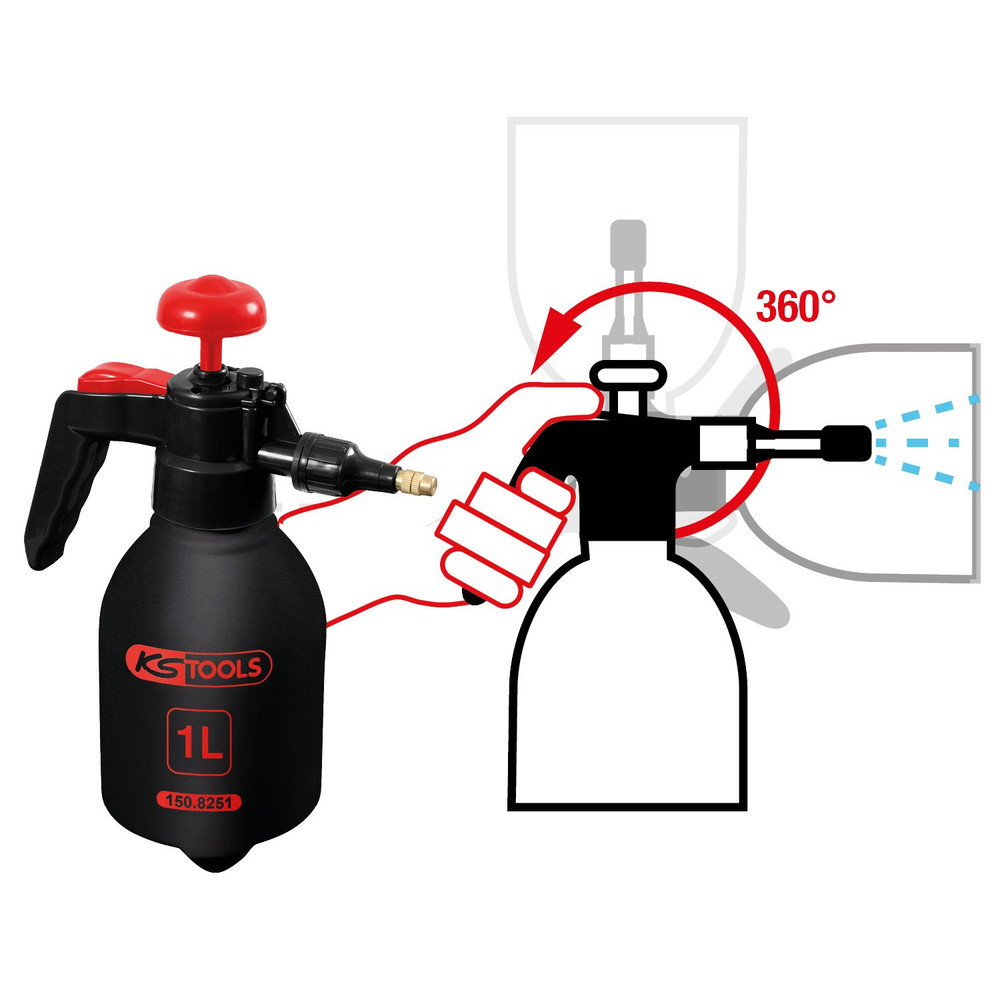 KSTOOLS Universal-Druck-Zerstäuber, 1 l Produktbild img8 L