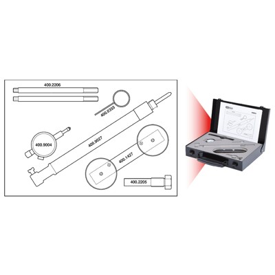 Produktbild von KSTOOLS® - Motoreinstell-Werkzeug-Satz für VAG, 7-teilig Audi A3, VW
