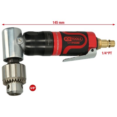 Produktbild von KSTOOLS® - Druckluft-Winkelbohrmaschine 3/8" SlimPOWER Mini 515.5525