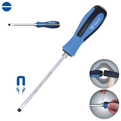 Produktbild von Brilliant Tools - Schraubendreher Schlitz mit Schlagkappe, 5,5 x 125 mm
