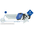 Brilliant Tools Winkelstiftschlüssel-Satz, 9-teilig, Innensechskant-Profil, kurz Produktbild img9 S