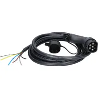 Produktbild von KSTOOLS® - efuturo Ladekabel gerade, Ende offen auf Typ 2 Stecker zum Anschluss