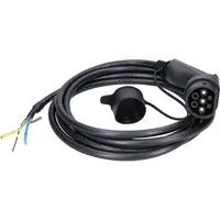 Produktbild von KSTOOLS® - efuturo Ladekabel gerade, Ende offen auf Typ 2 Stecker zum Anschluss
