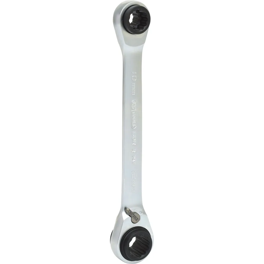 KSTOOLS 4-in-1 GEARplus umschaltbar Doppel-Ratschenringschlüssel, metrisch Produktbild img1 L