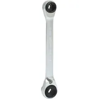 KSTOOLS 4-in-1 GEARplus umschaltbar Doppel-Ratschenringschlüssel, metrisch Produktbild