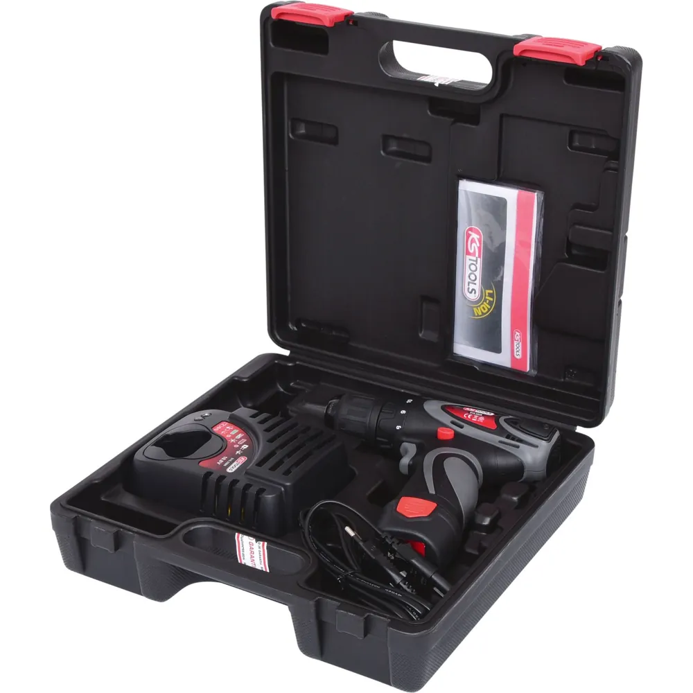 KSTOOLS Akku-Bohr-Schrauber, 24N·m, 1.870 U/min 10,8V, mit 1 Akku und 1 Ladegerät Produktbild img1 L