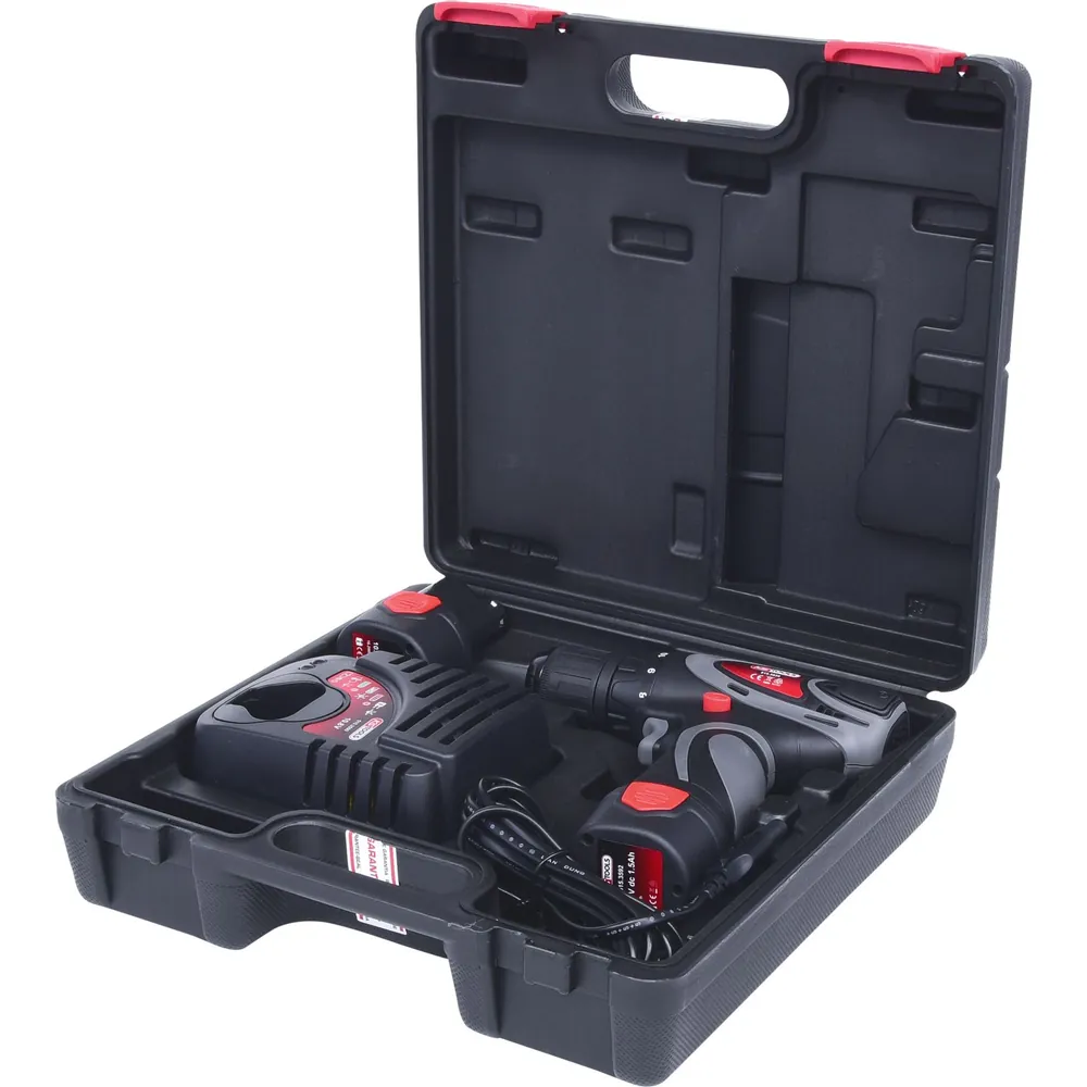 KSTOOLS Akku-Bohr-Schrauber, 24N·m, 1.870 U/min 10,8V, mit 2 Akkus und 1 Ladegerät Produktbild img1 L