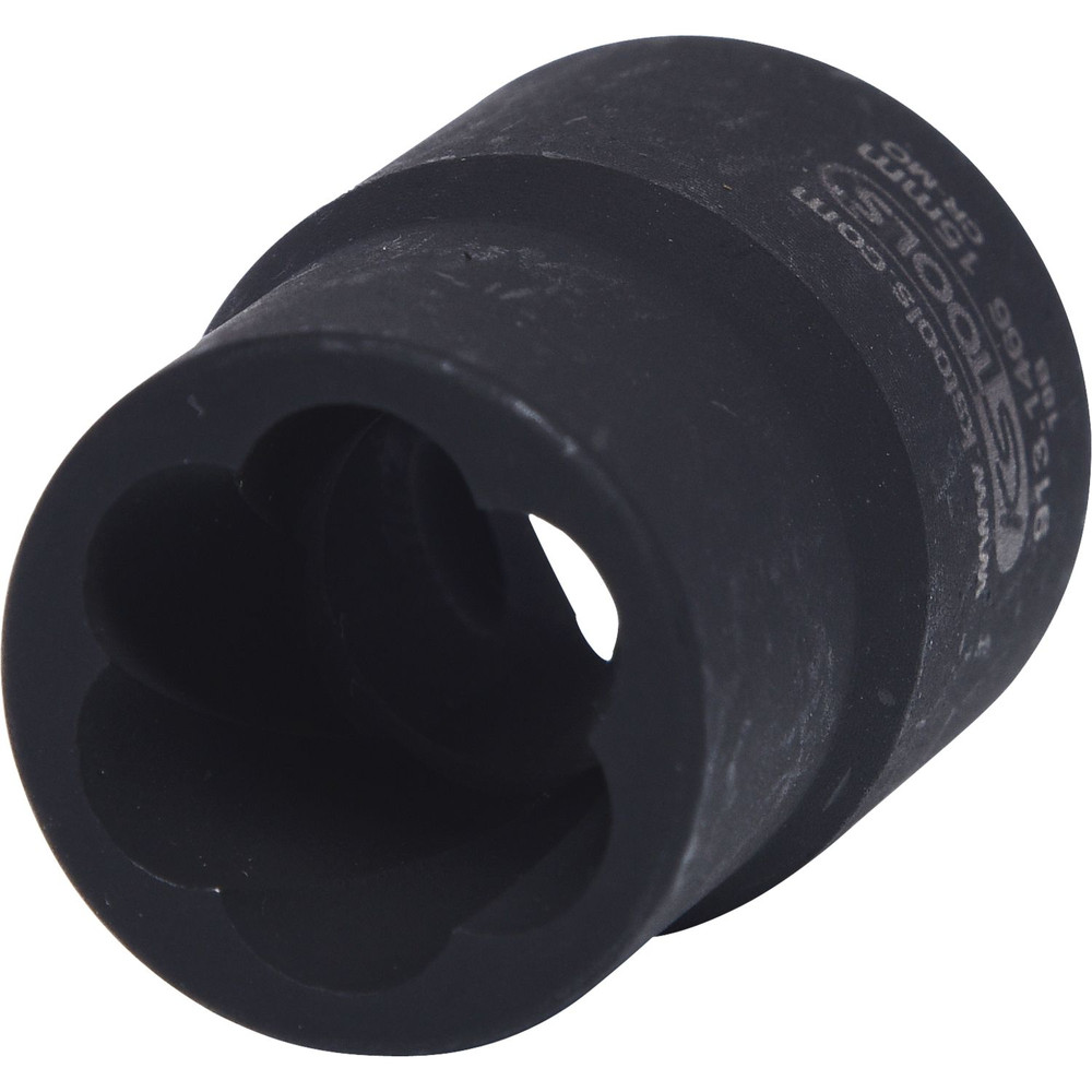 KS Tools 918.1785 Stecknuss RIBE M10 – 1/2 Zoll Antrieb, Mit Stirnloch, Lange Ausführung