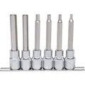 Produktbild von KSTOOLS® - 1/2" CHROMEplus Bit-Stecknuss-Satz Innensechskant, 6-teilig 5-12mm, 