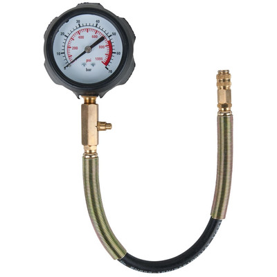 Manometer bis zu 12 bar mit Schnellkupplung und 1/4 Zoll Manometer bis zu 12 bar mit Schnellkupplung und 1/4 Zoll