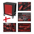 Produktbild von KSTOOLS® - Performanceplus Werkstattwagen-Satz P15 mit 180 Werkzeugen für 4 Sch