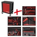 Produktbild von KSTOOLS® - Performanceplus Werkstattwagen-Satz P15 mit 299 Werkzeugen für 5 Sch