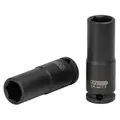 Produktbild von KSTOOLS® - 3/8" Sechskant-Kraft-Stecknuss, lang, 19mm