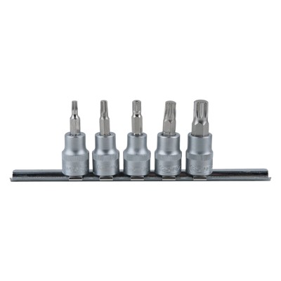 Produktbild von KSTOOLS® - 3/8" Bit-Stecknuss-Satz XZN, 5-teilig, M4-M10