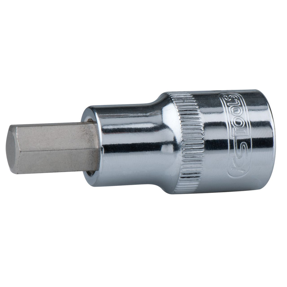 KS TOOLS 1/2 Kraft-Bit-Stecknuss Innensechskant Kurz 5/16 Zoll – Für Maschinenbetrieb, Phosphatiert