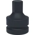 Produktbild von KSTOOLS® - 1" Kraft-Bit-Stecknuss Innensechskant, kurz, 22mm