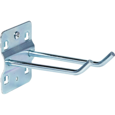 Produktbild von KSTOOLS® - Doppelter Werkzeughalter mit schrägem Hakenende, ø6mm, 75mm