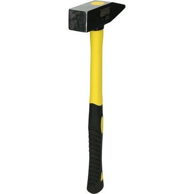 Produktbild von KSTOOLS® - EDELSTAHL Schlosserhammer mit Fiberglasstiel, 500g