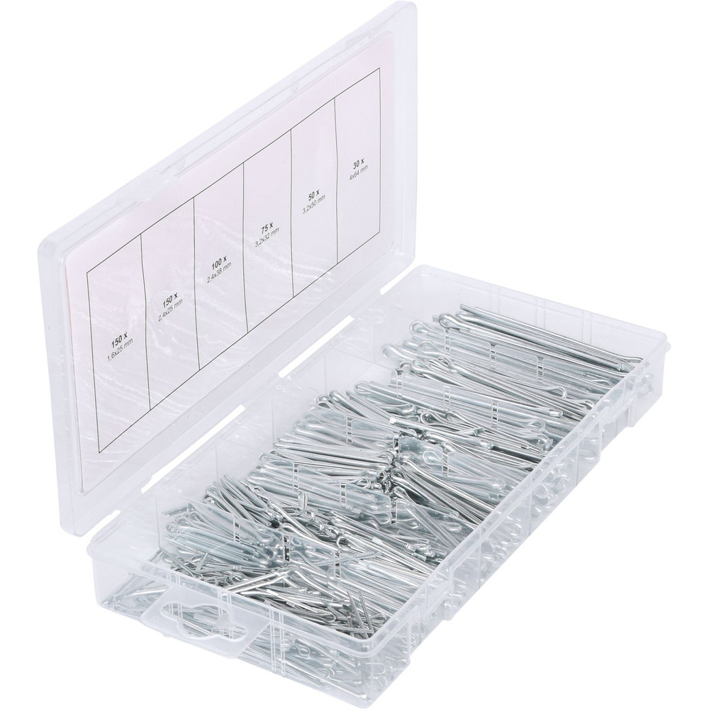KSTOOLS Sortiment Splinte, 1,6 x 25,4mm - 4,0 x 63,5mm, 555-teilig Produktbild img4 L
