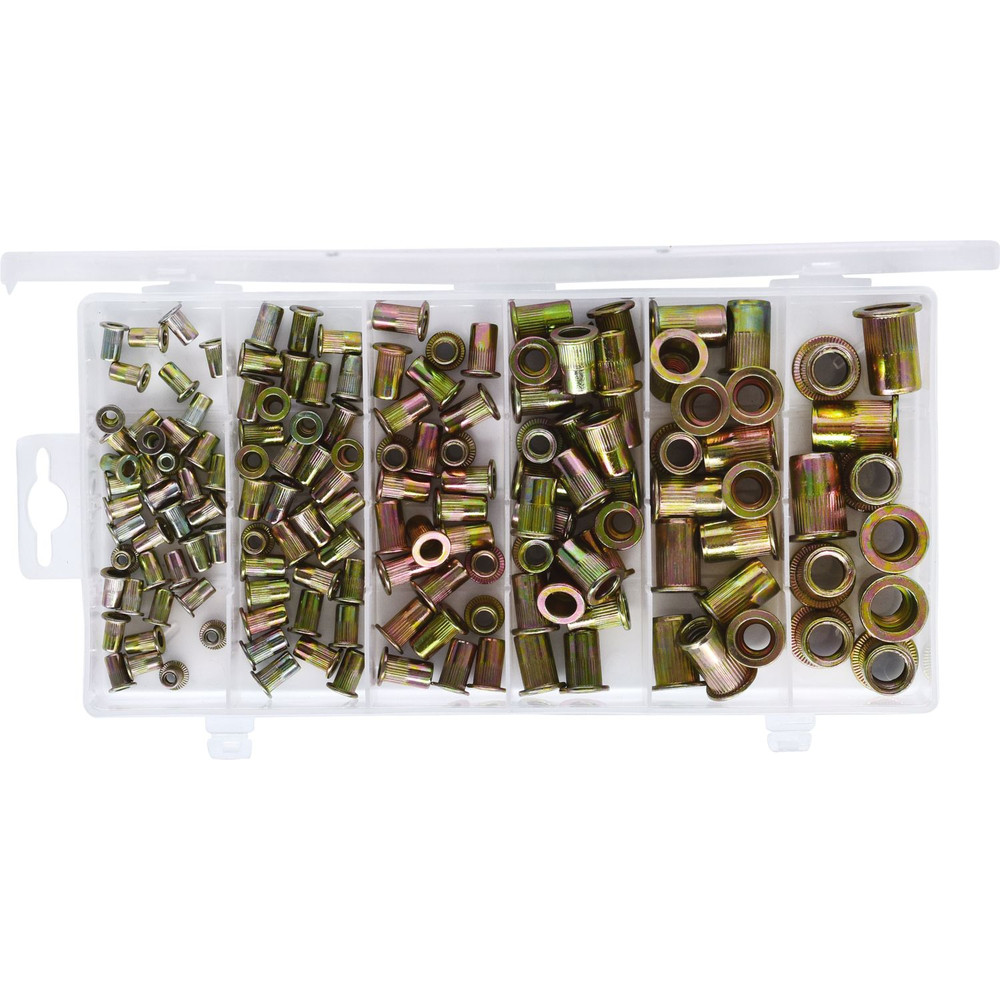 KSTOOLS Sortiment Gewindenieten, Stahl, M3 x 9mm - M10 x 21mm, 150-teilig Produktbild img6 L