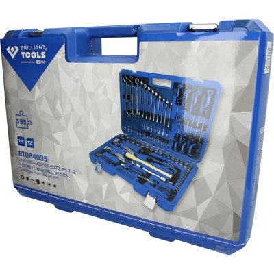 Produktbild von Brilliant Tools - Universalkoffer-Satz, 95-teilig BT024095