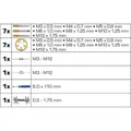 Brilliant Tools TiN Gewindeschneidwerkzeug-Satz, 32-teilig Produktbild img10 S