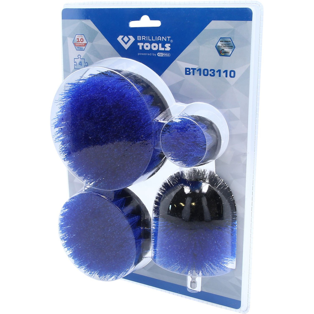 Brilliant Tools Bürstenaufsatz-Satz für Bohrmaschinen, 4-teilig Produktbild img16 L