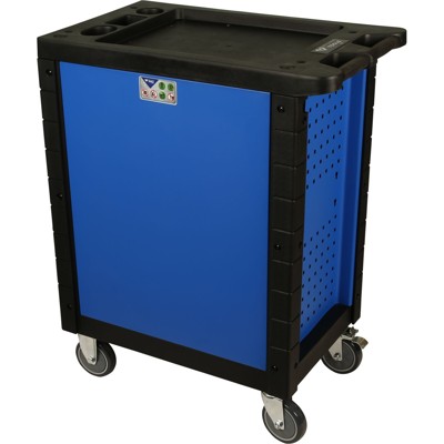 Produktbild von Brilliant Tools - BLAU/SILBER Werkstattwagen mit 7 Schubladen und 207 Premium-W
