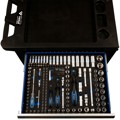 Produktbild von Brilliant Tools - BLAU/SILBER Werkstattwagen mit 7 Schubladen und 207 Premium-W