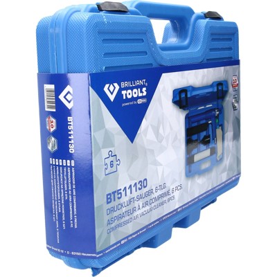 Produktbild von Brilliant Tools - Druckluft-Sauger, 6-teilig BT511130