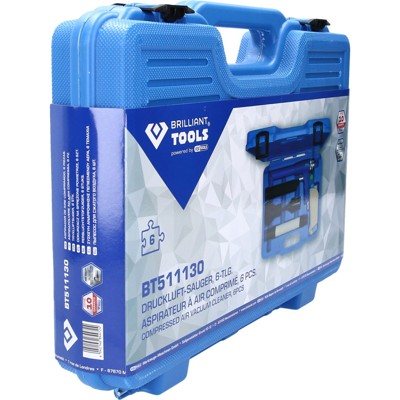 Produktbild von Brilliant Tools - Druckluft-Sauger, 6-teilig BT511130