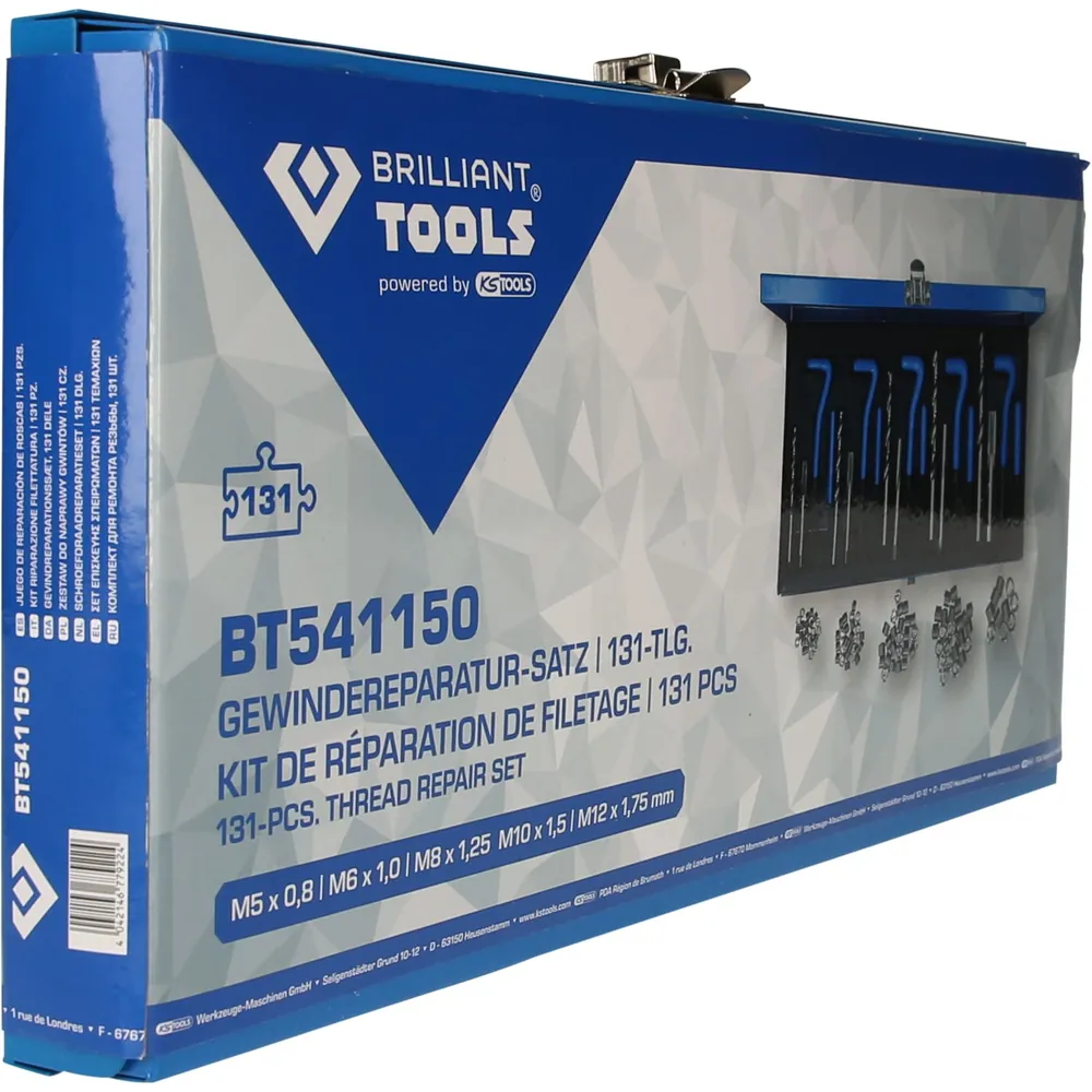 Brilliant Tools Gewindereparatur-Satz, 131-teilig Produktbild img2 L