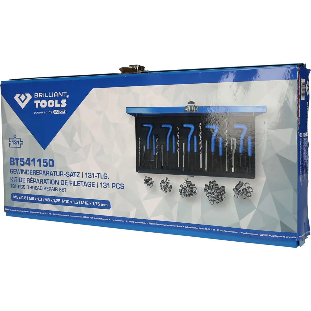 Brilliant Tools Gewindereparatur-Satz, 131-teilig Produktbild img6 L