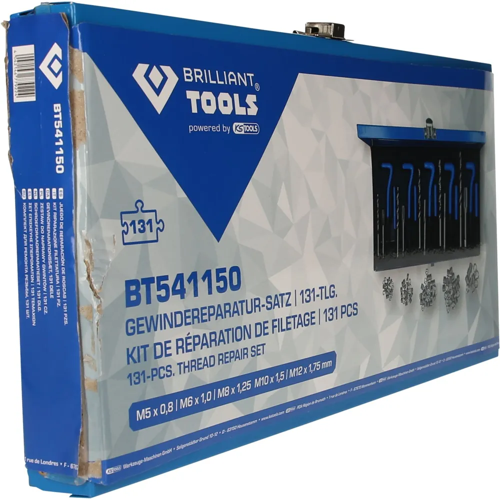 Brilliant Tools Gewindereparatur-Satz, 131-teilig Produktbild img7 L